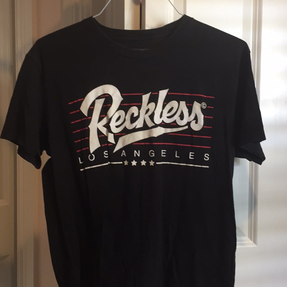 Black Young and Reckless T-shirt